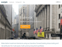 Tablet Screenshot of everysk.com